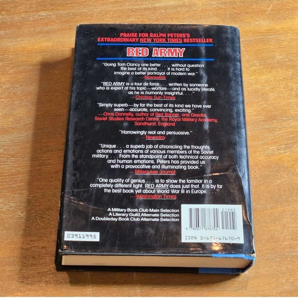 Pocket Books The War in 2020 Ralph Peters 1st Ed Hardcover Thriller Book - Picture 8 of 8
